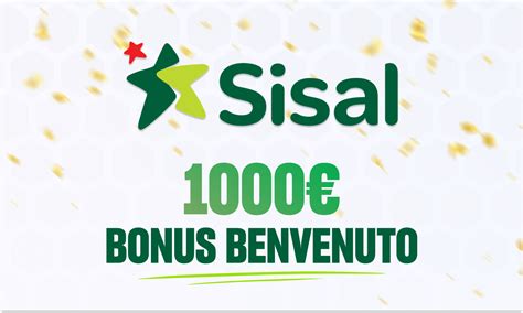 sisal bonus benvenuto